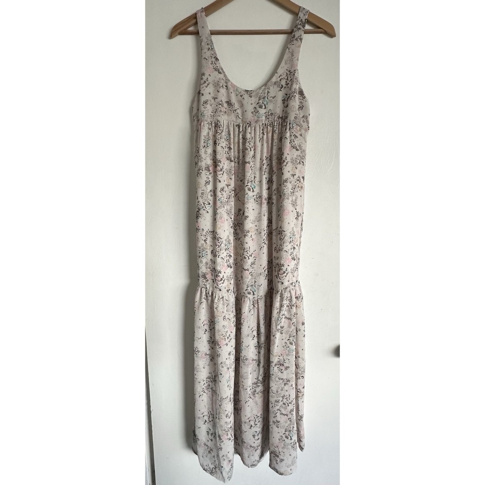 Something Else by Natalie Wood Floral Tiered Maxi‎ Dress US 2 Boho Summer